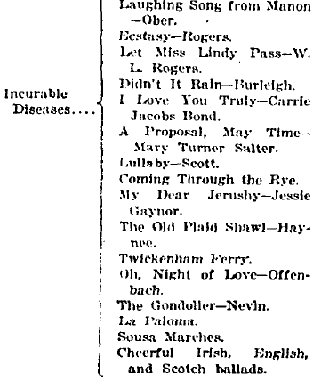 Ilsen’s prescriptions for “incurable diseases"