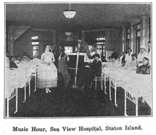 Music Hour, Sea View Hospital, Staten Island