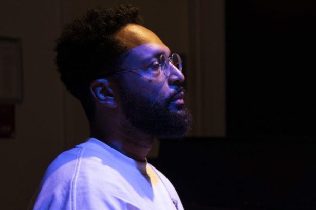 Kwami Coleman at the piano