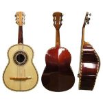 guitarron front and side perspectives